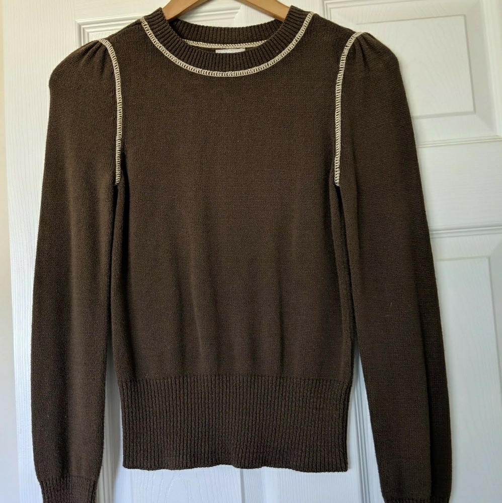 Brown sweater